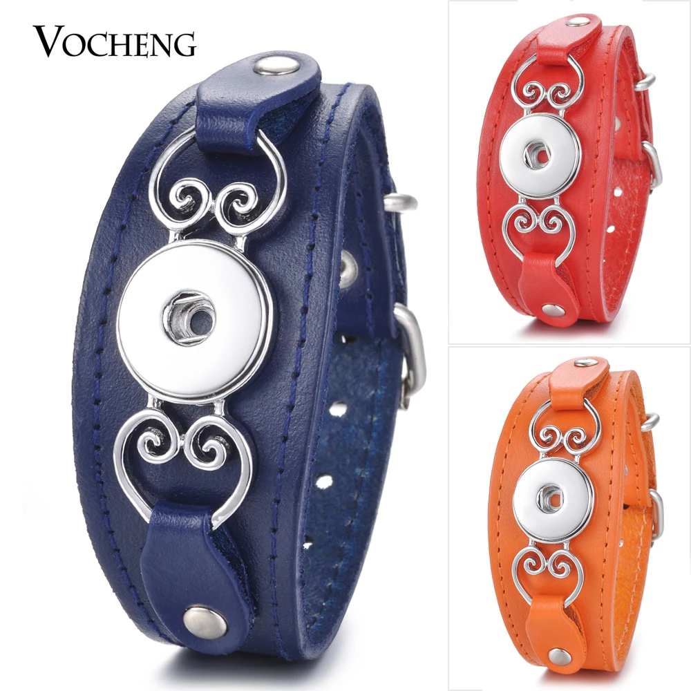 Ginger Snap Jewelry Genuine Leather Bracelet Buckle Heart Black Adjustable Fit 18mm Interchangeable Button Charms Jewelry NN-606
Ginger Snap Jewelry Genuine Leather Bracelet Buckle Heart Black Adjustable Fit 18mm Interchangeable Button Charms Jewelry NN-606
