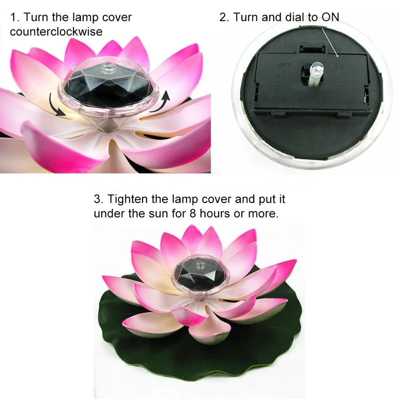 Hot Solar Energy Acrylic Eva Lotus Lamp 28*8*8CM Solar Landscape Lights Are Suitable For Pools Courtyards Wishing
Hot Solar Energy Acrylic Eva Lotus Lamp 28*8*8CM Solar Landscape Lights Are Suitable For Pools Courtyards Wishing