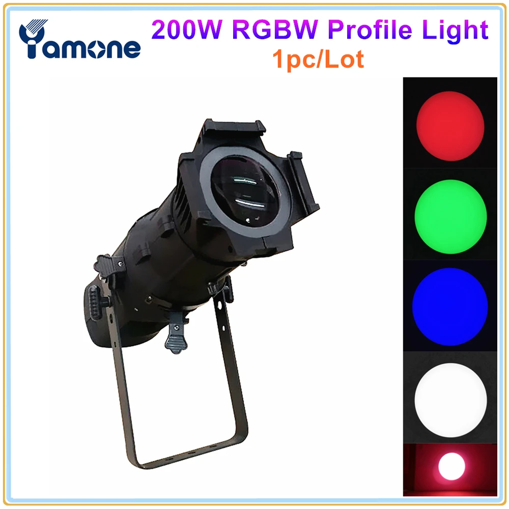 1pc/Lot High Definition COB 200W RGBW 4In1 Led Prefocus Profile Light DMX512 LED Fresnel Studio Theatre Spot Light
1pc/Lot High Definition COB 200W RGBW 4In1 Led Prefocus Profile Light DMX512 LED Fresnel Studio Theatre Spot Light