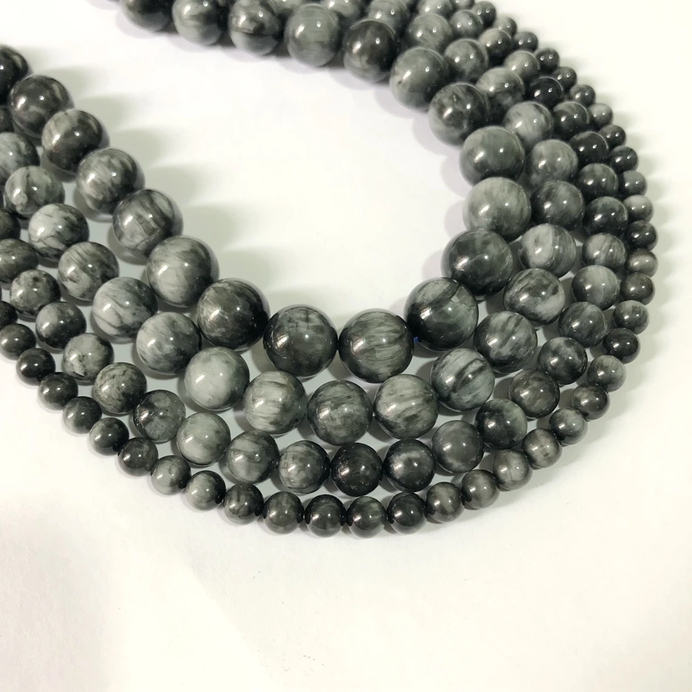 One strand 100% Natural Hawk Eye Bead Gem stone Beads 6MM 8MM 10MM 12MM Round Gem Stone Jewelry Loose Beads 15.5"/Strand
One strand 100% Natural Hawk Eye Bead Gem stone Beads 6MM 8MM 10MM 12MM Round Gem Stone Jewelry Loose Beads 15.5"/Strand