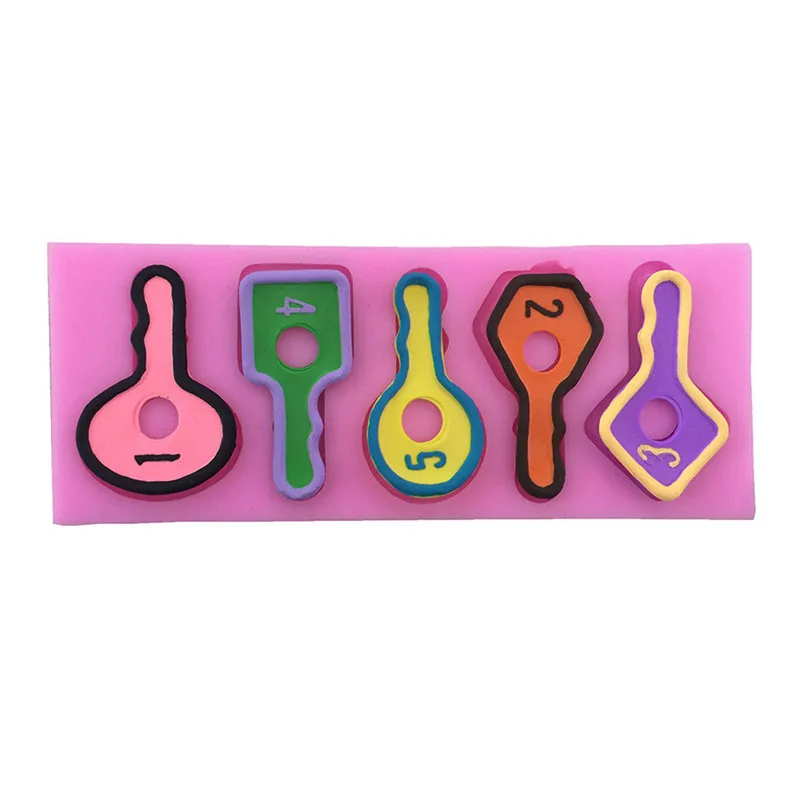 Key Shape Fondant Cake Silicone Mold Cooking Chocolate Mould Candy Clay Soap Molds Biscuits Baking Cake Decorating Tools
Key Shape Fondant Cake Silicone Mold Cooking Chocolate Mould Candy Clay Soap Molds Biscuits Baking Cake Decorating Tools