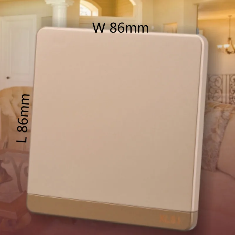 universal 86type 86*86MM Champagne gold blank push button switch wall switch free shipping
universal 86type 86*86MM Champagne gold blank push button switch wall switch free shipping