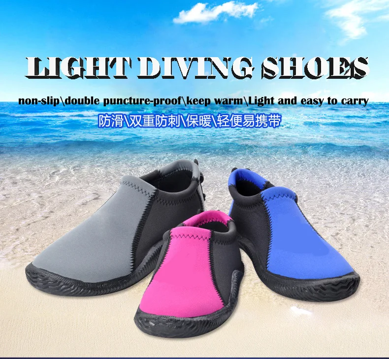 Neoprene 3mm Adult Shoes Non-slip Diving Shoes Beach Rubber Shoes For Swimming Snorkeling Diving watersports
Neoprene 3mm Adult Shoes Non-slip Diving Shoes Beach Rubber Shoes For Swimming Snorkeling Diving watersports