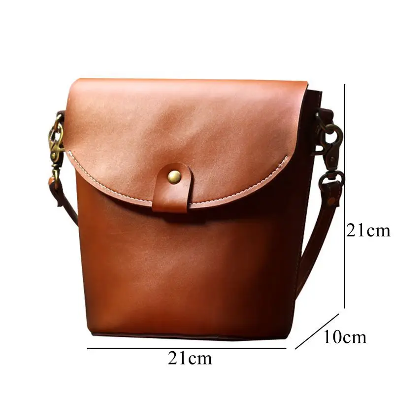 WOONAM Handmade Casual Fashion Bag Genuine Calf Leather Small Bucket Flap Satchel Handbag WB742
WOONAM Handmade Casual Fashion Bag Genuine Calf Leather Small Bucket Flap Satchel Handbag WB742