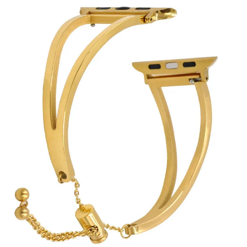 Applicable For Apple Watch Strap For Applewatch1/2/3/4 Stainless Steel Metal V-Shaped Fashion Bracelet Strap For Iwatch
Applicable For Apple Watch Strap For Applewatch1/2/3/4 Stainless Steel Metal V-Shaped Fashion Bracelet Strap For Iwatch