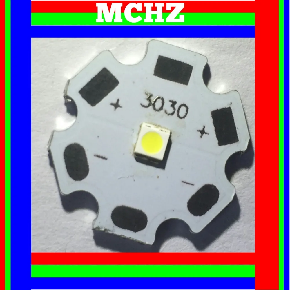 50 шт. 3030 2 Вт Cree XPE 3535 XTE XPG светодиодный PCB алюминиевая плата 20 мм для DIY