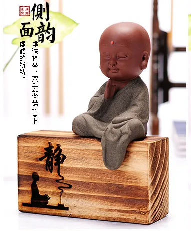 Marvellous ART # "CHAN Ataraxia " Spiritual realm OFFICE home Buddhism Little Monk sand-fired kiln porcelain pottery ceramic ART
Marvellous ART # "CHAN Ataraxia " Spiritual realm OFFICE home Buddhism Little Monk sand-fired kiln porcelain pottery ceramic ART