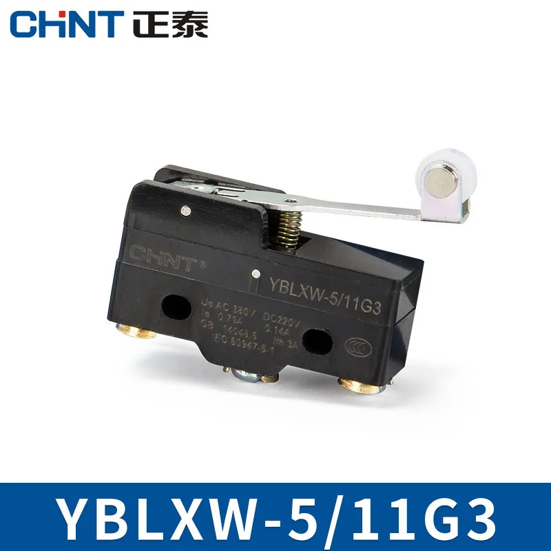 CHNT Stroke Switch Numerical Control Machine Tool Limit Fretting Switch Rolling YBLXW-5/11G3
CHNT Stroke Switch Numerical Control Machine Tool Limit Fretting Switch Rolling YBLXW-5/11G3