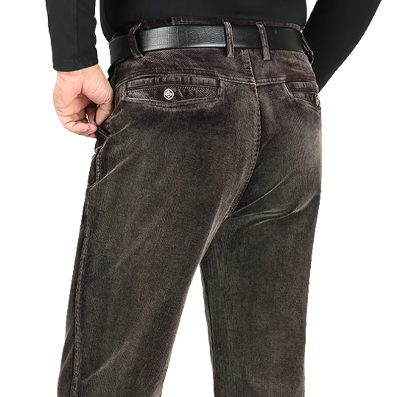 new thick warm Men Cotton Trousers Autumn Winter Corduroy High Waist Elastic Straight Pants Casual Full Length plus size 29-42
new thick warm Men Cotton Trousers Autumn Winter Corduroy High Waist Elastic Straight Pants Casual Full Length plus size 29-42