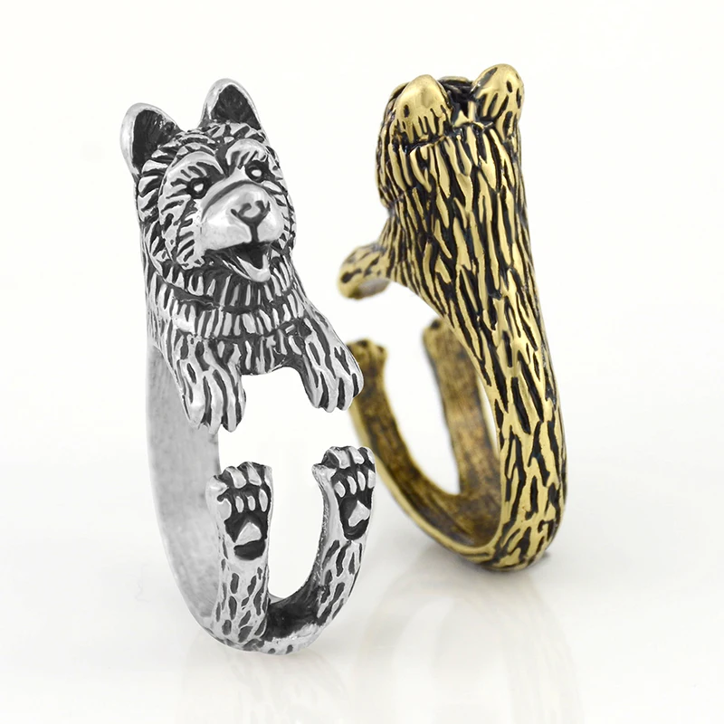 Fei Ye Paws Vintage Cute Chow Chow Ring Anel Boho Dog Rings For Women Men Jewelry Best Friend Gift Punk Aneis Jewellery
Fei Ye Paws Vintage Cute Chow Chow Ring Anel Boho Dog Rings For Women Men Jewelry Best Friend Gift Punk Aneis Jewellery