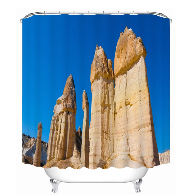 MYRU 3D Print Waterproof Building Shower Curtains Bath Products Bathroom Decor with Hooks
MYRU 3D Print Waterproof Building Shower Curtains Bath Products Bathroom Decor with Hooks
