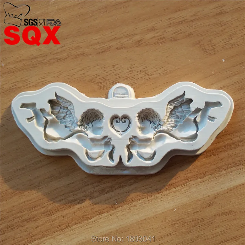 A pair of angel shape silicone cake mold, cake decorating tools, kitchen accessories SQ16351
A pair of angel shape silicone cake mold, cake decorating tools, kitchen accessories SQ16351