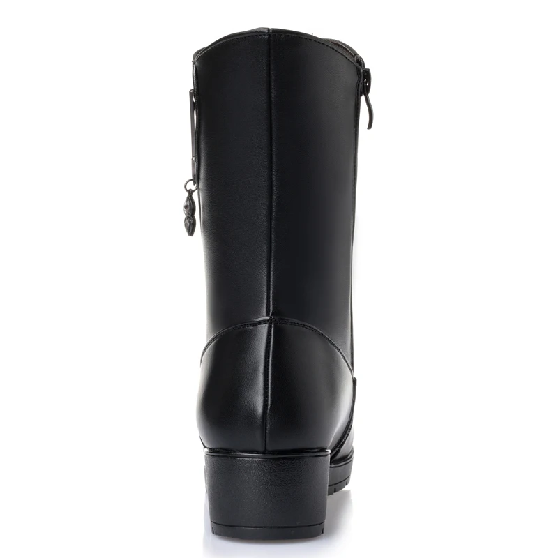 YAERNI Fashion 2018 Autumn Winter Women Boots Genuine Leather Shoes Women Mid calf Boots Warm Casual Snow Boots E685
YAERNI Fashion 2018 Autumn Winter Women Boots Genuine Leather Shoes Women Mid calf Boots Warm Casual Snow Boots E685