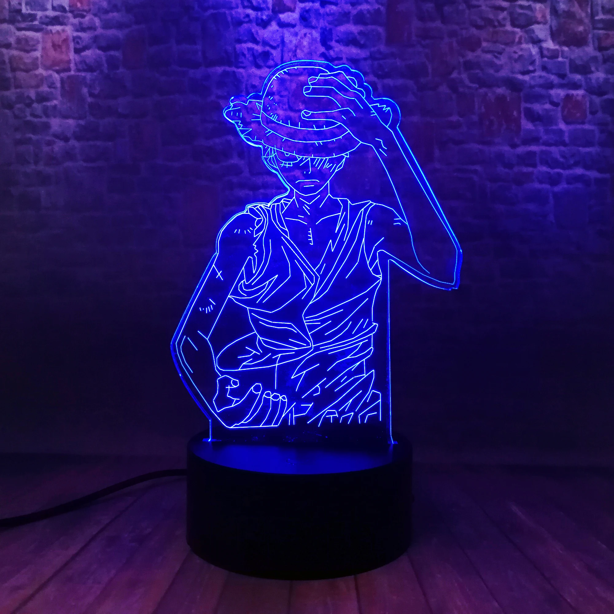 Anime One Piece MonkeyDLuffy 7 Color Safe Night Light Boys Bedroom Decor Fixtures Lamp Child Kids Xmas Birthday Drop Shipping
Anime One Piece MonkeyDLuffy 7 Color Safe Night Light Boys Bedroom Decor Fixtures Lamp Child Kids Xmas Birthday Drop Shipping