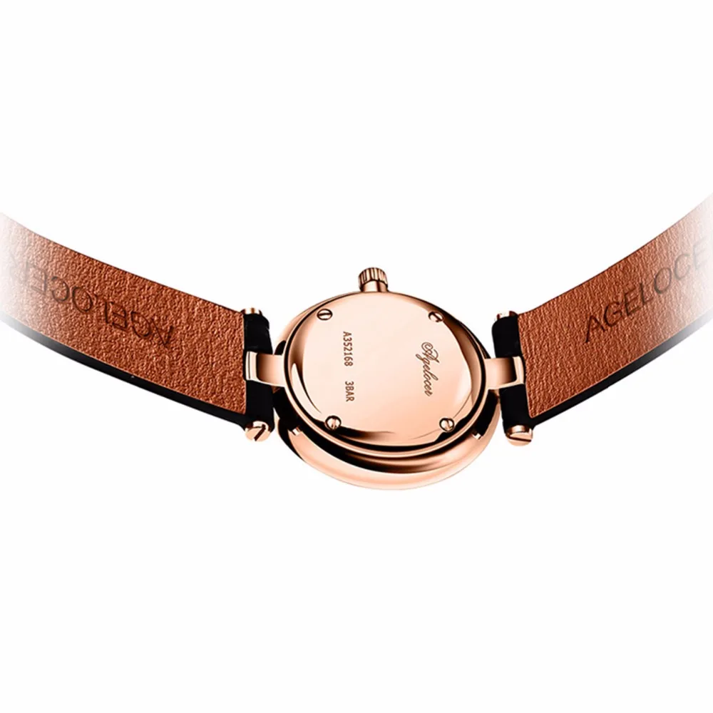 Agelocer Fashion Simple Stylish Rose Gold Watches Top Brand Luxury Ultra Thin Watches for Ladies Relogio Feminino 7084D2
Agelocer Fashion Simple Stylish Rose Gold Watches Top Brand Luxury Ultra Thin Watches for Ladies Relogio Feminino 7084D2