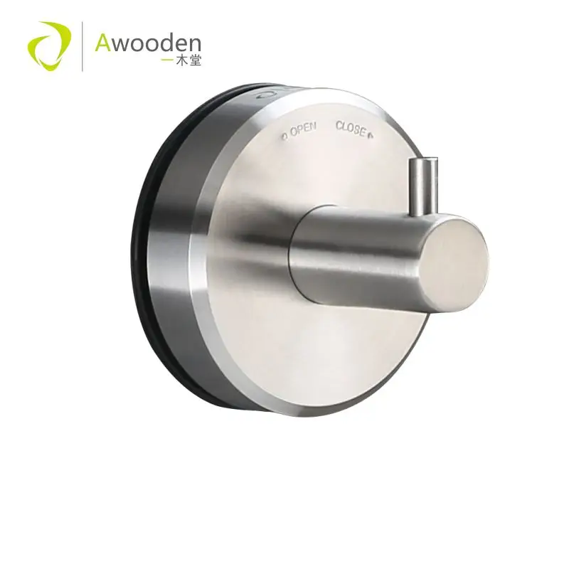 Awooden towel hook self adhesive NO DRILLING vacuum suction cup metal brushed finish for bath toilet kitchen garage storage
Awooden towel hook self adhesive NO DRILLING vacuum suction cup metal brushed finish for bath toilet kitchen garage storage