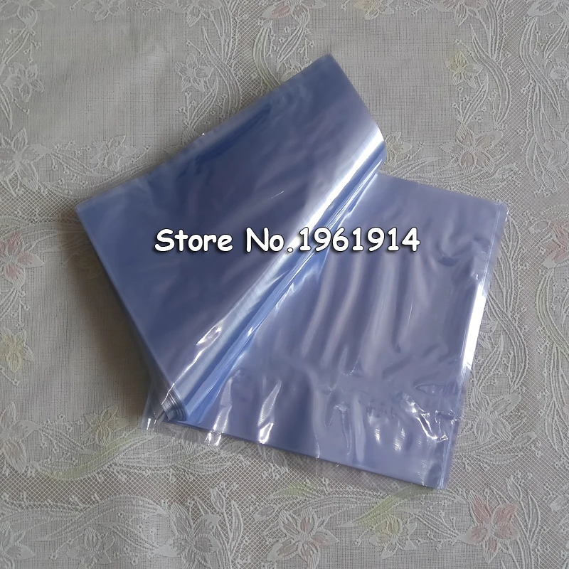 Термоусадочные пакеты из пвх 10x18 см 200 шт. прозрачные мембранные пластиковые
