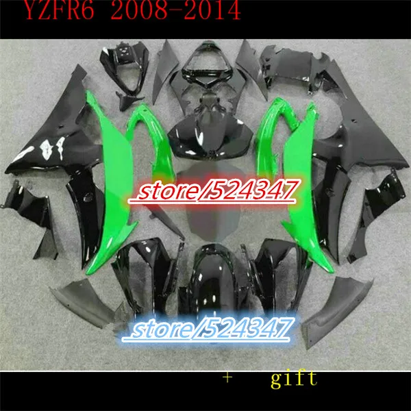 Nn-Fairing kit for YZFR6 08 09 10 11 12 13 14 YZF R6 2008 2014 YZF600 Black green Fairings Motorcycle Accessories & Parts
Nn-Fairing kit for YZFR6 08 09 10 11 12 13 14 YZF R6 2008 2014 YZF600 Black green Fairings Motorcycle Accessories & Parts