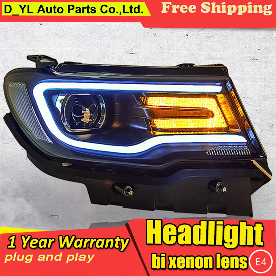 Auto.Pro Car Styling for Jeep compass Headlights 2017-2018 for compass LED Headlight Lens Double Beam H7 HID Xenon bi xenon lens
Auto.Pro Car Styling for Jeep compass Headlights 2017-2018 for compass LED Headlight Lens Double Beam H7 HID Xenon bi xenon lens