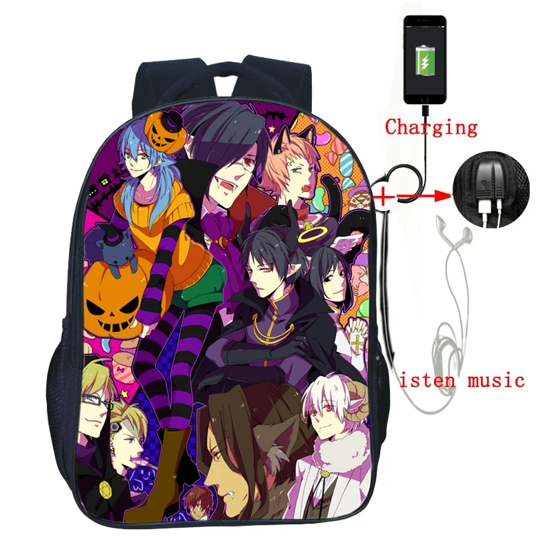 Anime DRAMAtical Murder USB Charge backpack Rucksack Students School Bags Beautiful USB Charging School Bags Beautiful Backpack
Anime DRAMAtical Murder USB Charge backpack Rucksack Students School Bags Beautiful USB Charging School Bags Beautiful Backpack