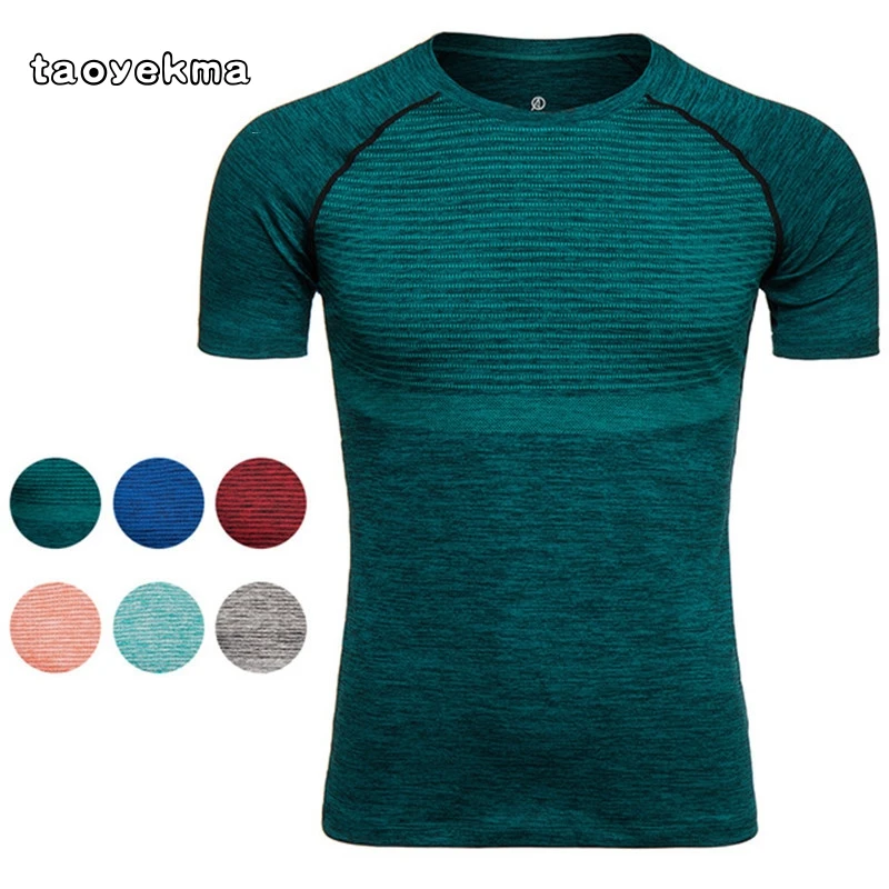 Taoyekama quality Gyms Compression T-Shirt Workout Crossfit TShirt Fitness Slim Shirts men Quick Dry Breathable Clothing V27
Taoyekama quality Gyms Compression T-Shirt Workout Crossfit TShirt Fitness Slim Shirts men Quick Dry Breathable Clothing V27