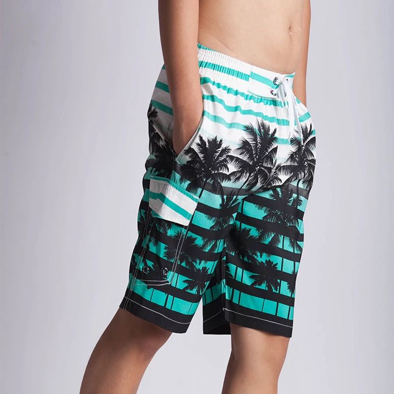 Шорты пляжные мужские с подкладкой быстросохнущие Короткие штаны для плавания