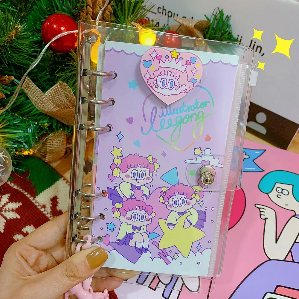 DIY Notebook Planer Kawaii Journal Girl 's Diary Organizer Cute Book Super Star Student Daily Weekly Plan Stationery Gift
DIY Notebook Planer Kawaii Journal Girl 's Diary Organizer Cute Book Super Star Student Daily Weekly Plan Stationery Gift