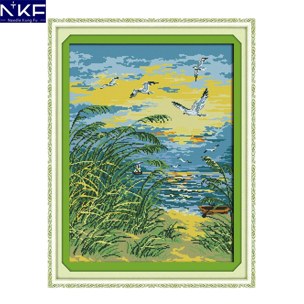 NKF The Seaside Alpenglow вышивка крестиком 11CT14CT вышивка крестиком для вышивки штампованные наборы домашний декор
NKF The Seaside Alpenglow вышивка крестиком 11CT14CT вышивка крестиком для вышивки штампованные наборы домашний декор