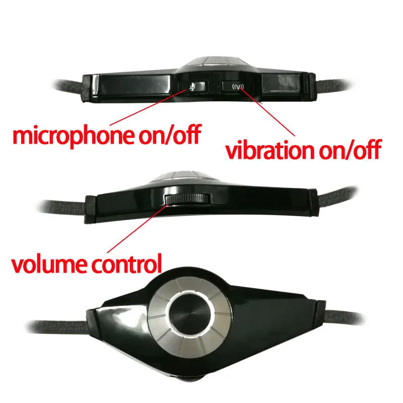 Игровые наушники 7 1 звуковая вибрация Over ear гарнитуры Наушники USB с микрофоном бас