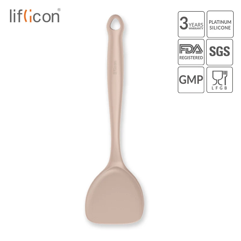 Liflicon Silicone Spatula Turners Utensils for Cooking Strong Silicone Covering Silicone Kitchen Tools Set Non-Stick Utensil Set
Liflicon Silicone Spatula Turners Utensils for Cooking Strong Silicone Covering Silicone Kitchen Tools Set Non-Stick Utensil Set