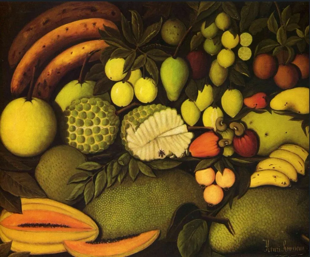 High quality Oil painting Canvas Reproductions 1908 fruit by Henri Rousseau painting hand painted
High quality Oil painting Canvas Reproductions 1908 fruit by Henri Rousseau painting hand painted