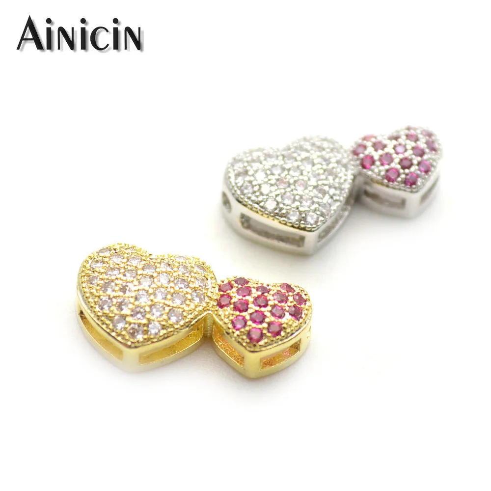 Double Heart Red Rhinestone Crystal Setting Connectors Gold Silver Color DIY Jewelry Making Charms Findings
Double Heart Red Rhinestone Crystal Setting Connectors Gold Silver Color DIY Jewelry Making Charms Findings