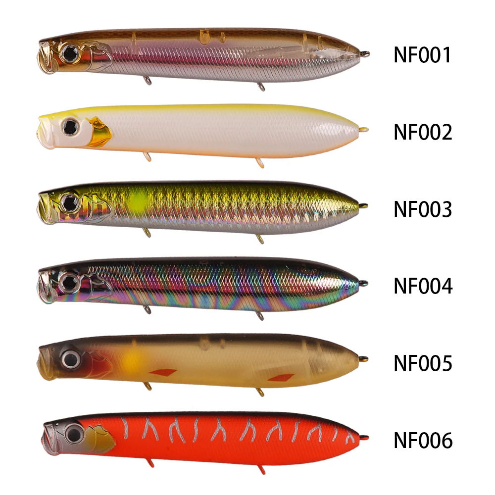SMART Popper Bait 105mm14.5g Top Water Fishing Lure Isca Artificial Para Pesca Leurre Peche Souple Fishing Wobbler Leurre Souple
SMART Popper Bait 105mm14.5g Top Water Fishing Lure Isca Artificial Para Pesca Leurre Peche Souple Fishing Wobbler Leurre Souple