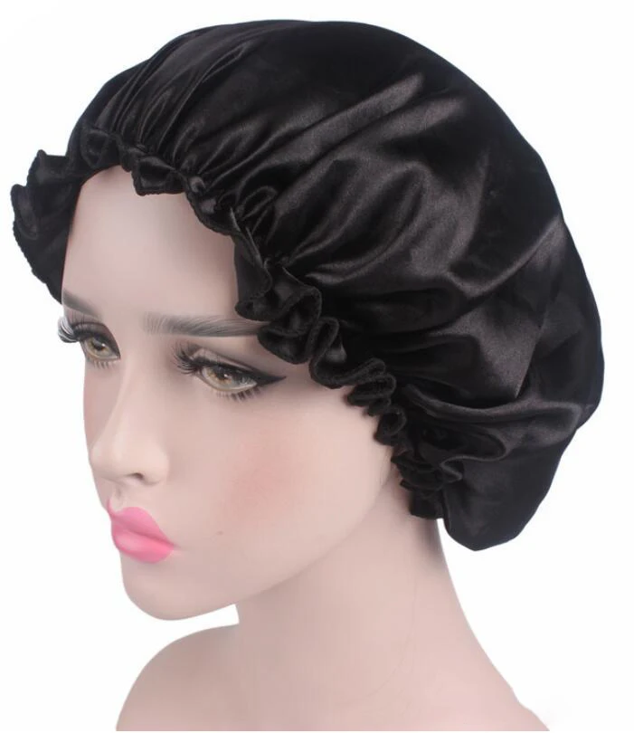 New Fashion Luxury Lace Satin Bonnet Cap Solid Color Comfortable Night Sleep Hat Hair Loss Cap Women Hat Cap Turbante
New Fashion Luxury Lace Satin Bonnet Cap Solid Color Comfortable Night Sleep Hat Hair Loss Cap Women Hat Cap Turbante