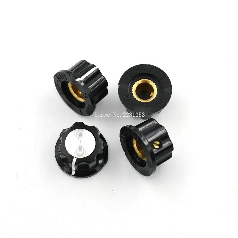 10PCS/LOT MF-A01 bakelite potentiometer potentiometer knob cap diameter 19.5MM with RV16 hole 3.2MM
10PCS/LOT MF-A01 bakelite potentiometer potentiometer knob cap diameter 19.5MM with RV16 hole 3.2MM