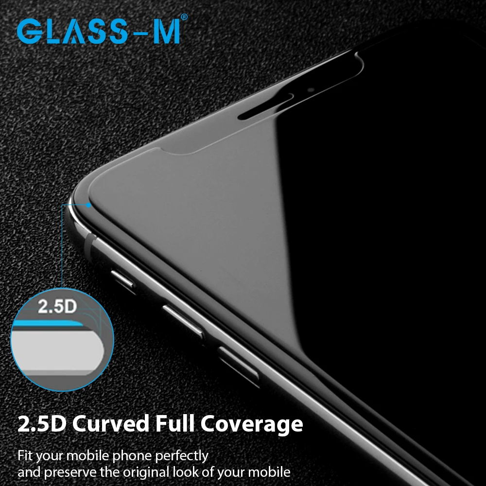 Стекло-M 2.5D 9H для iPhone 6 7 8 6S Plus закаленное стекло XS MAX X XR Защитная пленка экрана 5 5S SE |