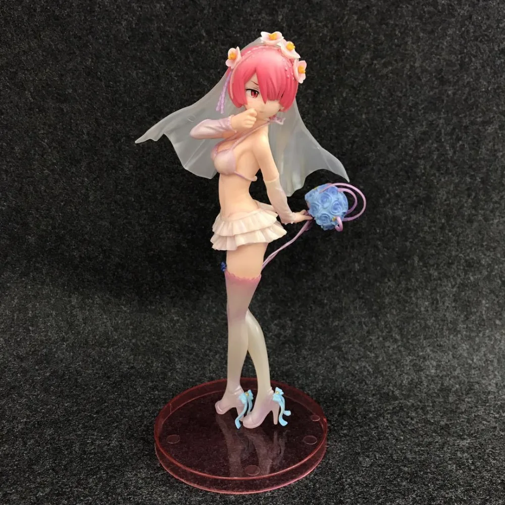 Anime Re:Life in a different world from zero Death or Kiss Sexy Ram Wedding Dress Ver. PVC Action Figure Model Adult Toys Doll
Anime Re:Life in a different world from zero Death or Kiss Sexy Ram Wedding Dress Ver. PVC Action Figure Model Adult Toys Doll