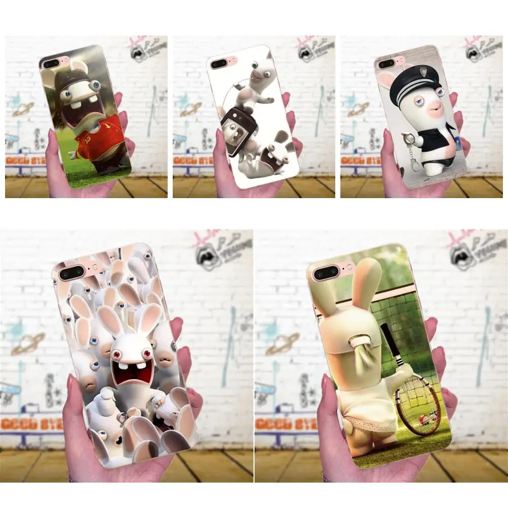 Для Galaxy J1 J2 J3 J330 J4 J5 J6 J7 J730 J8 2015 2016 2017 2018 mini Pro TPU оптом Lapin Cretin Rayman Raving Rabbids