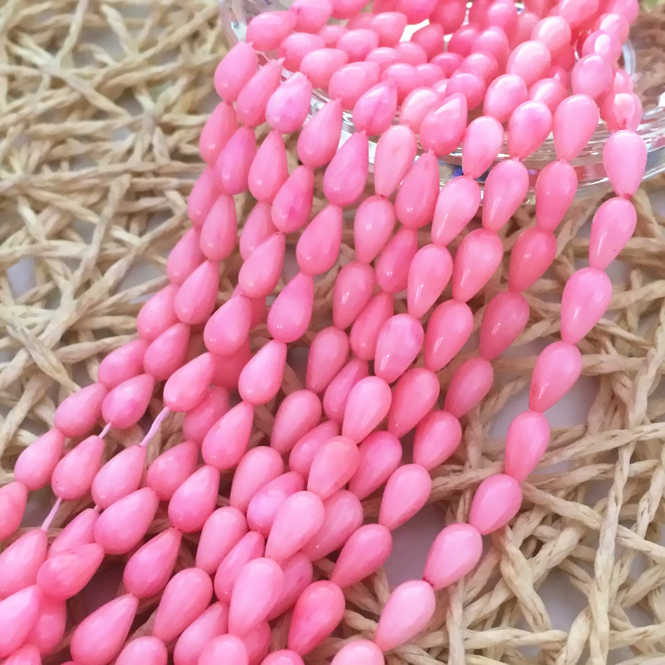 Pink Synthesis coral 5*7mm 6*12mm waterdrop teardrop fit diy necklace bracelet women loose beads jewelry making 15inch B656
Pink Synthesis coral 5*7mm 6*12mm waterdrop teardrop fit diy necklace bracelet women loose beads jewelry making 15inch B656