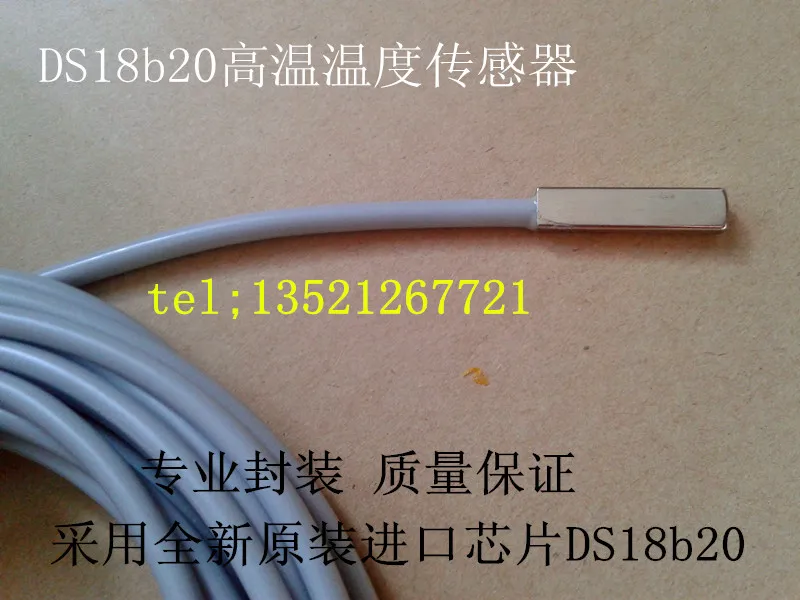 Датчик температуры воды DS18b20 SMD, температурный зонд, водонепроницаемый силиконовый провод
Датчик температуры воды DS18b20 SMD, температурный зонд, водонепроницаемый силиконовый провод