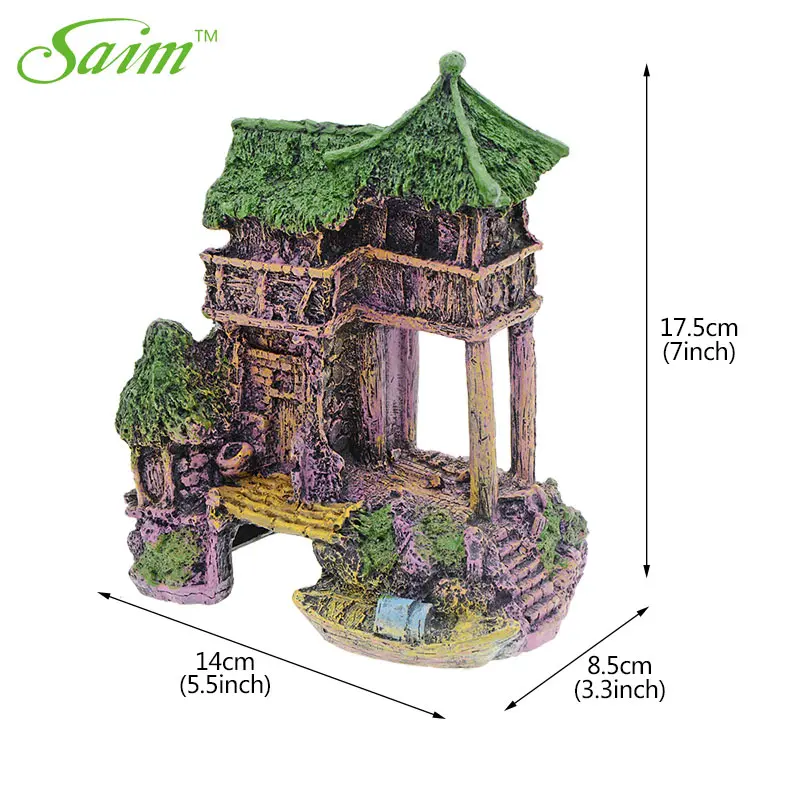 Saim Ancient Castle Fish Tank Decoration Artificial Resin Aquarium Decor Simulation Underwater Architectural Landscape Ornament
Saim Ancient Castle Fish Tank Decoration Artificial Resin Aquarium Decor Simulation Underwater Architectural Landscape Ornament