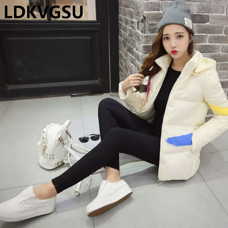 2018 New Cotton Padded Jacket Female Winter Thick Warm Long Sleeve Hooded Loose Large Size Women's Short Parkas Coat Is904
2018 New Cotton Padded Jacket Female Winter Thick Warm Long Sleeve Hooded Loose Large Size Women's Short Parkas Coat Is904