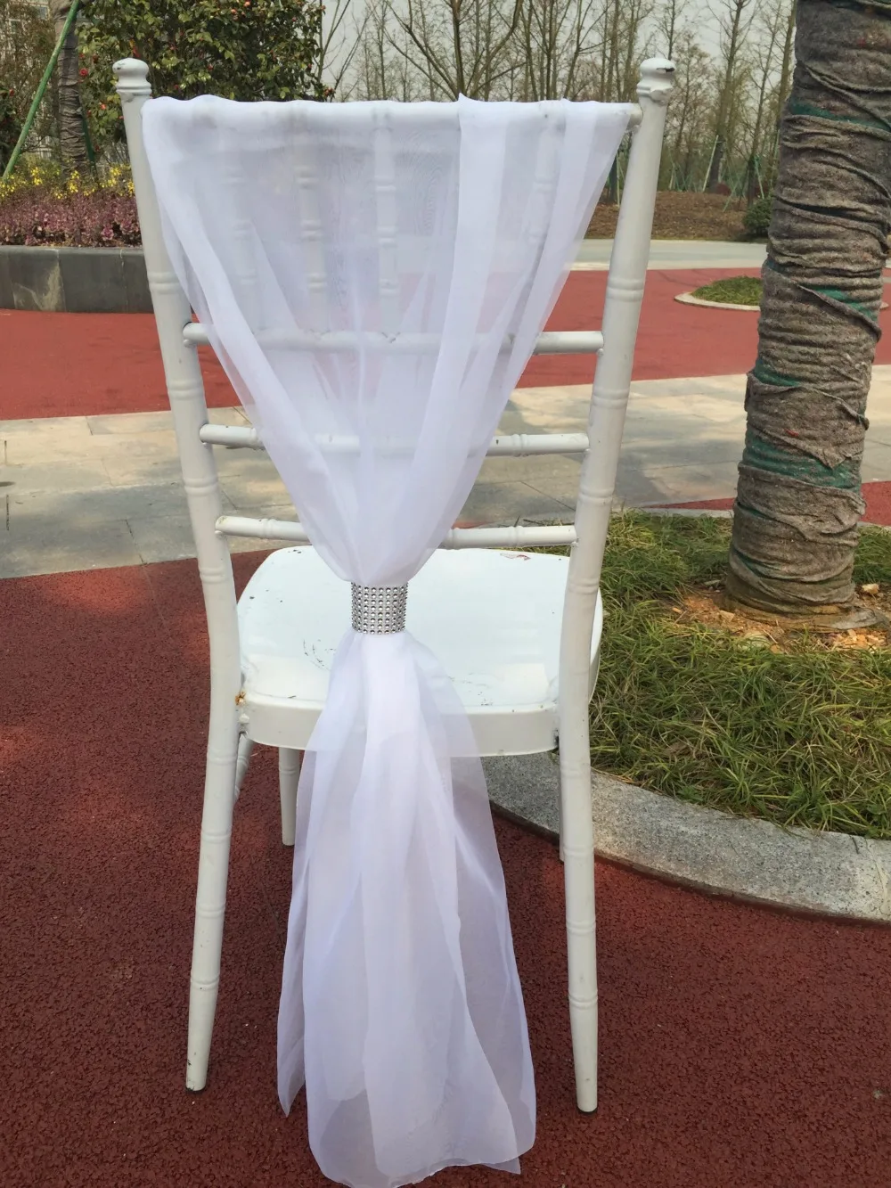 outdoor Wedding chair ribbon ties Chair band Sash with row diamond Hotel banquet tulle back cover bows Party Decoration
outdoor Wedding chair ribbon ties Chair band Sash with row diamond Hotel banquet tulle back cover bows Party Decoration