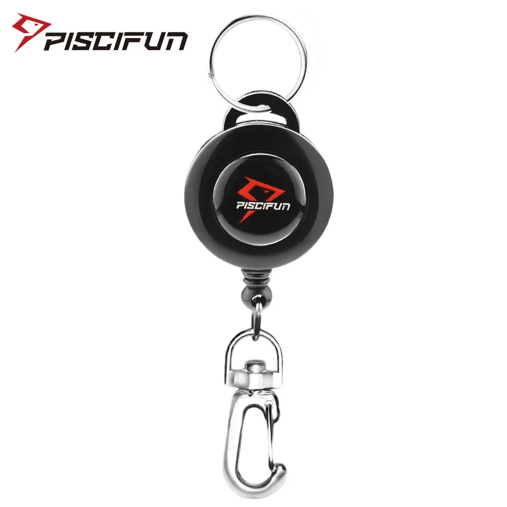 Piscifun 1PC Fly Fishing Tying Zinger Retractor Vest Pack Tool Clip Retractable Cord Reel Holder Gear Assortment Key Chain
Piscifun 1PC Fly Fishing Tying Zinger Retractor Vest Pack Tool Clip Retractable Cord Reel Holder Gear Assortment Key Chain