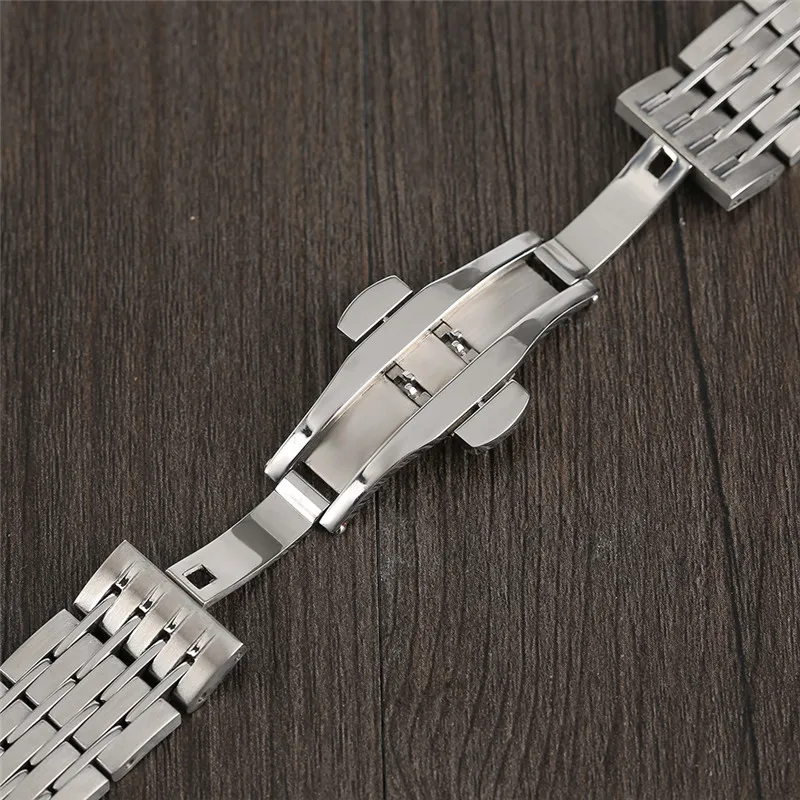 20/22/24/mm Silver Stainless Steel Watchband Adjustable Bracelet + 2 Spring BarsPush Button Hidden Clasp Watch Strap for Men
20/22/24/mm Silver Stainless Steel Watchband Adjustable Bracelet + 2 Spring BarsPush Button Hidden Clasp Watch Strap for Men