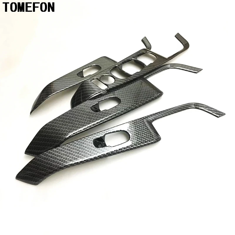 TOMEFON For Nissan Kicks 2016 2017 2018 ABS Carbon Fiber Paint Inner Door Window Switch Lift Button Panel Cover Trim LHD 4PCS
TOMEFON For Nissan Kicks 2016 2017 2018 ABS Carbon Fiber Paint Inner Door Window Switch Lift Button Panel Cover Trim LHD 4PCS