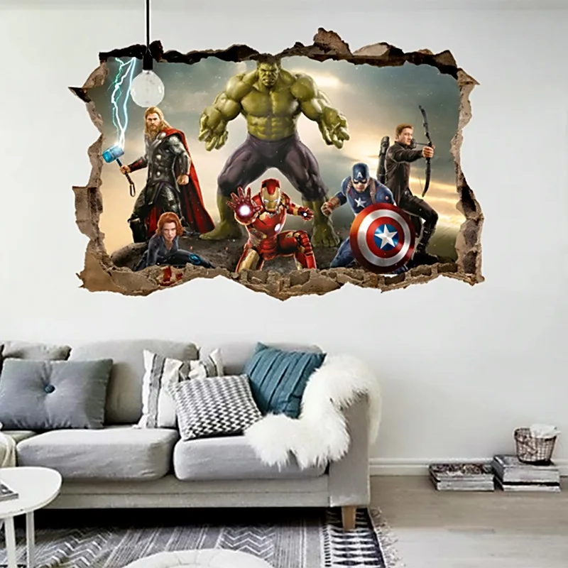 cartoon movie Avengers wall stickers for kids rooms home decor 3d effect decorative wall decals diy mural art pvc posters art
cartoon movie Avengers wall stickers for kids rooms home decor 3d effect decorative wall decals diy mural art pvc posters art