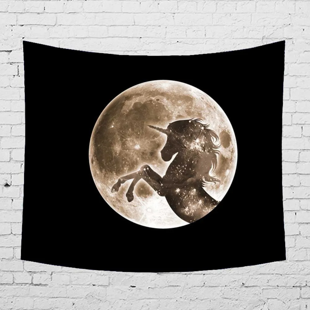 Night Scene Horse Tapestry Wall Hanging Wild Animals Wolf Mermaid Star Moon Camping Home Blanket Mountain Polyester Decoration
Night Scene Horse Tapestry Wall Hanging Wild Animals Wolf Mermaid Star Moon Camping Home Blanket Mountain Polyester Decoration