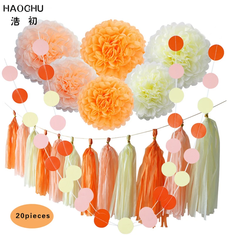 HAOCHU 20 шт./компл. теплая цветная Круглая Бумажная гирлянда, флажки, салфетки, помпон для рождества, новогодвечерние, набор украшений
HAOCHU 20 шт./компл. теплая цветная Круглая Бумажная гирлянда, флажки, салфетки, помпон для рождества, новогодвечерние, набор украшений