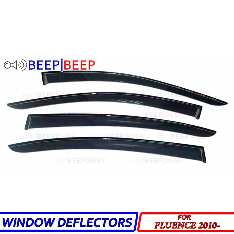 Car window deflectors for car Renault Fluence 2010- wind deflector sun guard rain vent visor cover trim car styling accessories
Car window deflectors for car Renault Fluence 2010- wind deflector sun guard rain vent visor cover trim car styling accessories